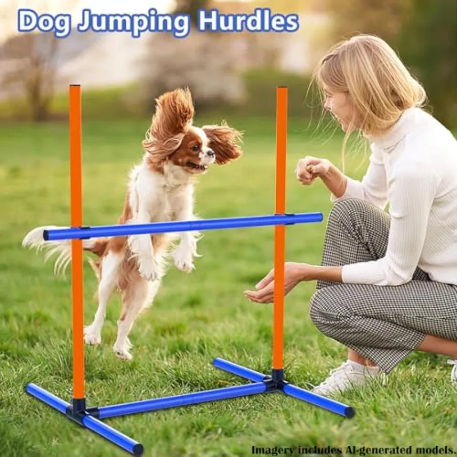 Dog Agility Training Jumping Hoop for Small Medium Dogs