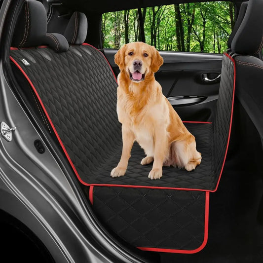 Dog Car Seat Cover Back Seat Waterproof Hammock Car SUV Truck Non-Slip Backseat Cover Dogs Heavy-Duty Dog Hammock Style Seat Pro