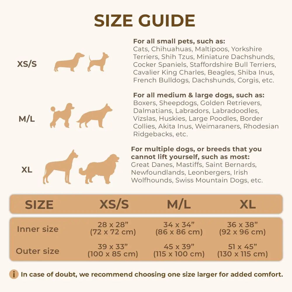 Cooling Dog Bed Ice Silk Summer Comfort, Self Cooling, Non-Slip Dog Cover, Durable & Washable, Bed for Extra Large Dogs