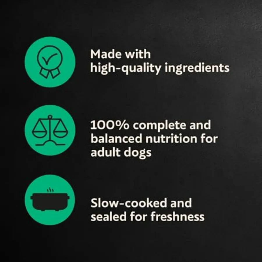 Classic Loaf in Sauce Adult Wet Dog Food with Duck, Oven Roasted Chicken, Grilled Chicken, and Turkey Recipes