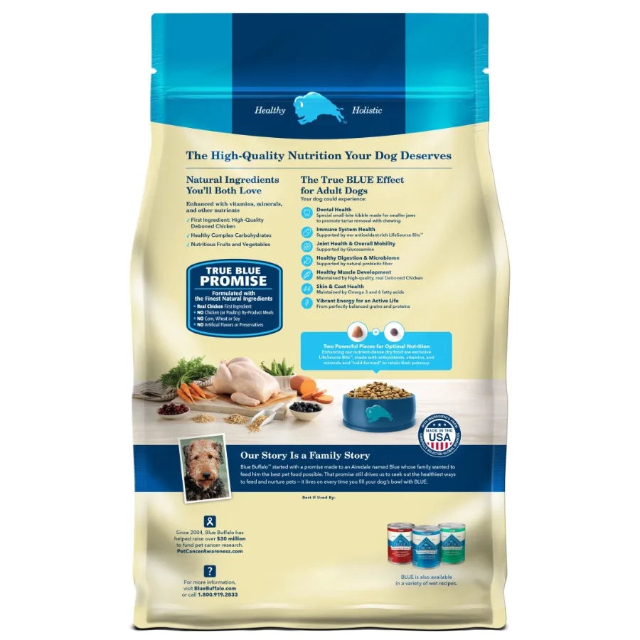 Life Protection Formula Adult Small Bite Dry Dog Food, Chicken and Brown Rice, 15 lbs