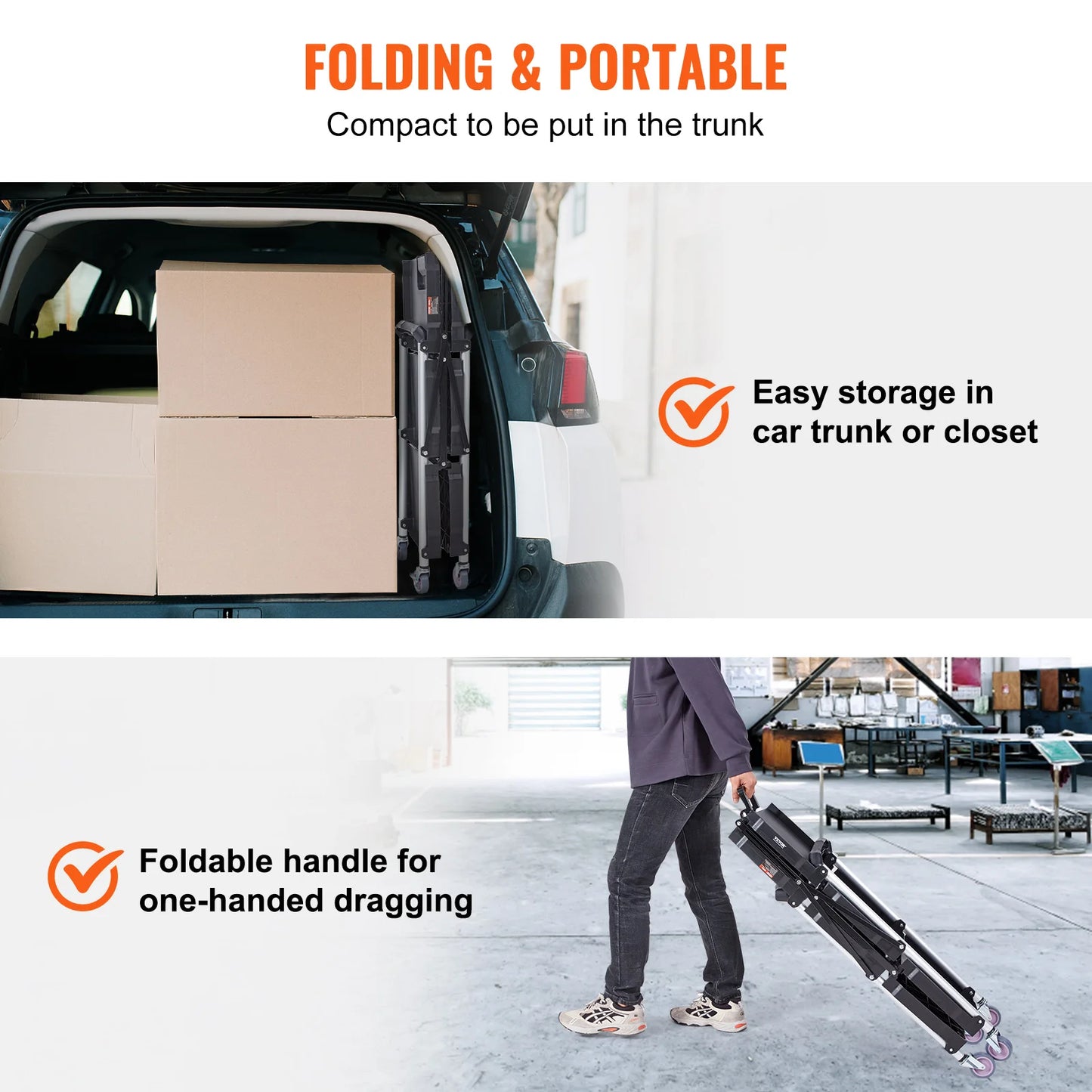3-Tier Folding Rolling Utility Cart Storage Shelf Movable Gap Rack Serving Cart Slide Organizer for Kitchen Bathroom