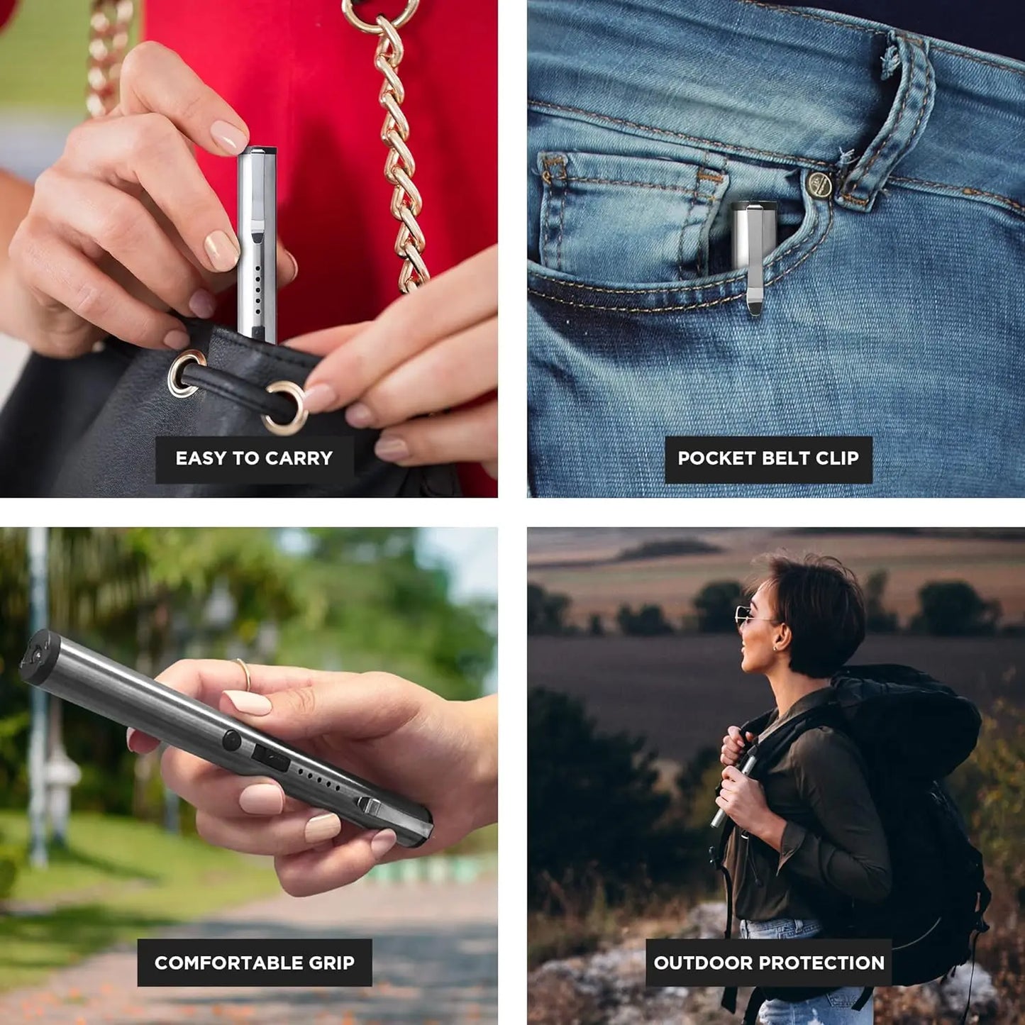 Multi-Tool Outdoor Candle Barbecue Cooking Portable Igniter Security Enlight Survival Tool Defence Tactical Pen for Woman