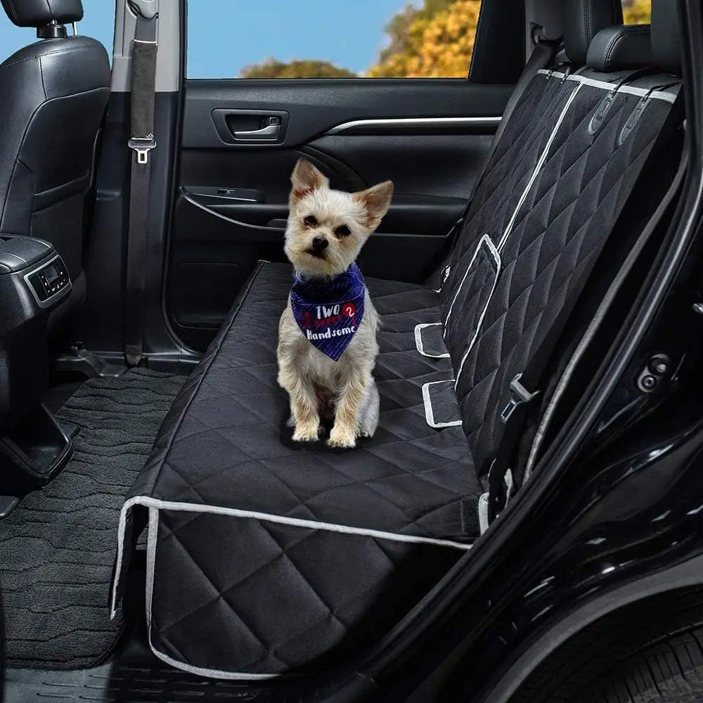 Car Seat Cover Waterproof 56 x 50 for Trucks Cars & SUVs Back Seat Heavy-Duty Nonslip Pet Seat Cover Protector