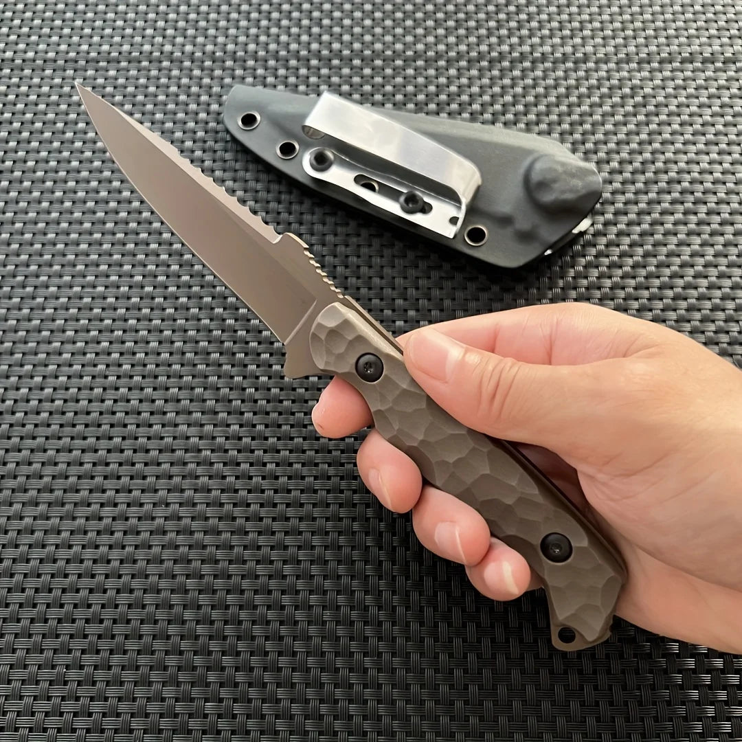 Premium Quality Fixed Blade Knife, Outdoor Fishing, Portable Mountain Climbing EDC Backpacking Essential Equipment Tool
