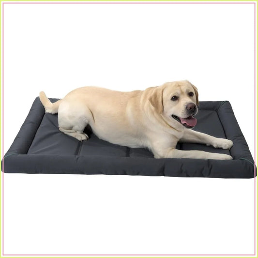 Waterproof Dog Crate Pad for Extra Large Breeds, 48" Washable & Easy Clean Kennel Mat