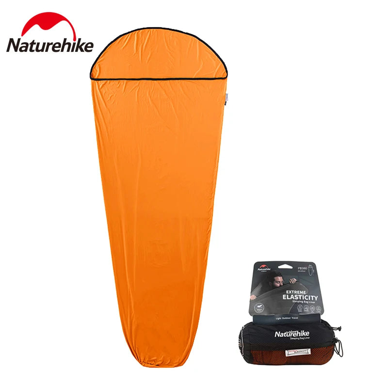 Outdoor Camping Sleeping Bag Liner High Elasticity Portable Ultralight Travel Sheet Mummy Portable Sleeping Bag Liner