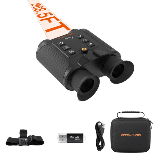 Night Vision Binoculars 4K 8X Digital Zoom for Helmet Night Vision Goggles for Outdoor Hunting Night Vision Binoculars