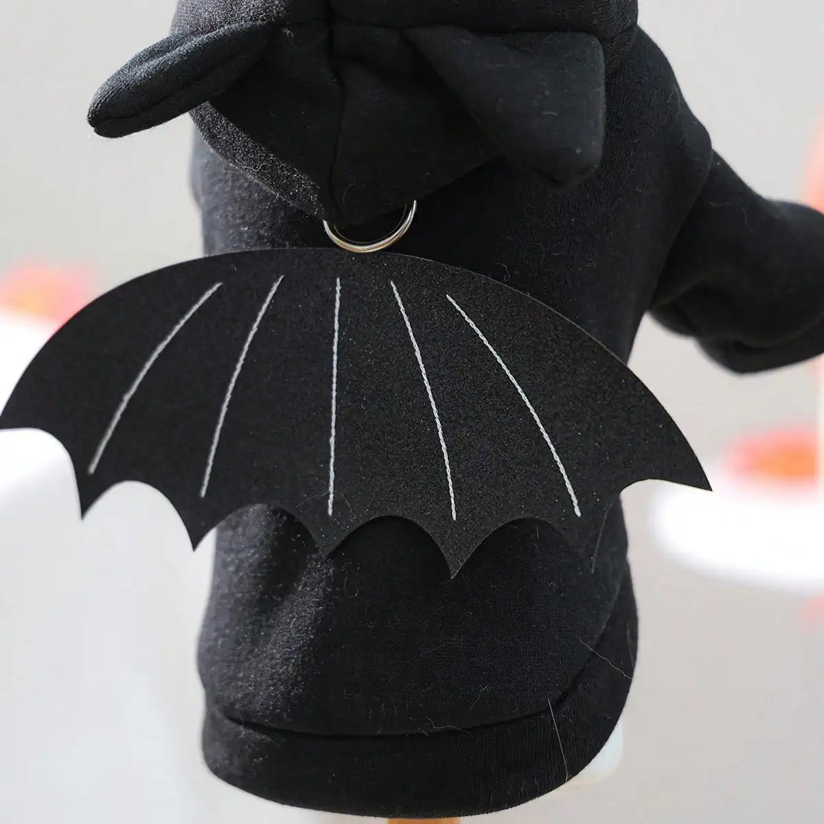 Dog Halloween Costume Funny 3D Bat Wings Dog, Cat Hoodie Holiday Apparel For Festival Party Events