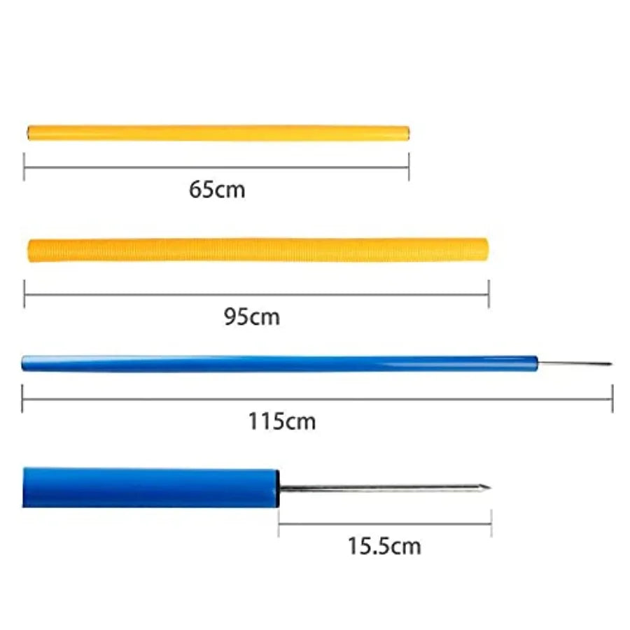 Pet Dogs Outdoor Games Agility Exercise Training Equipment Pet Training Ajustable Height Jumping Ring