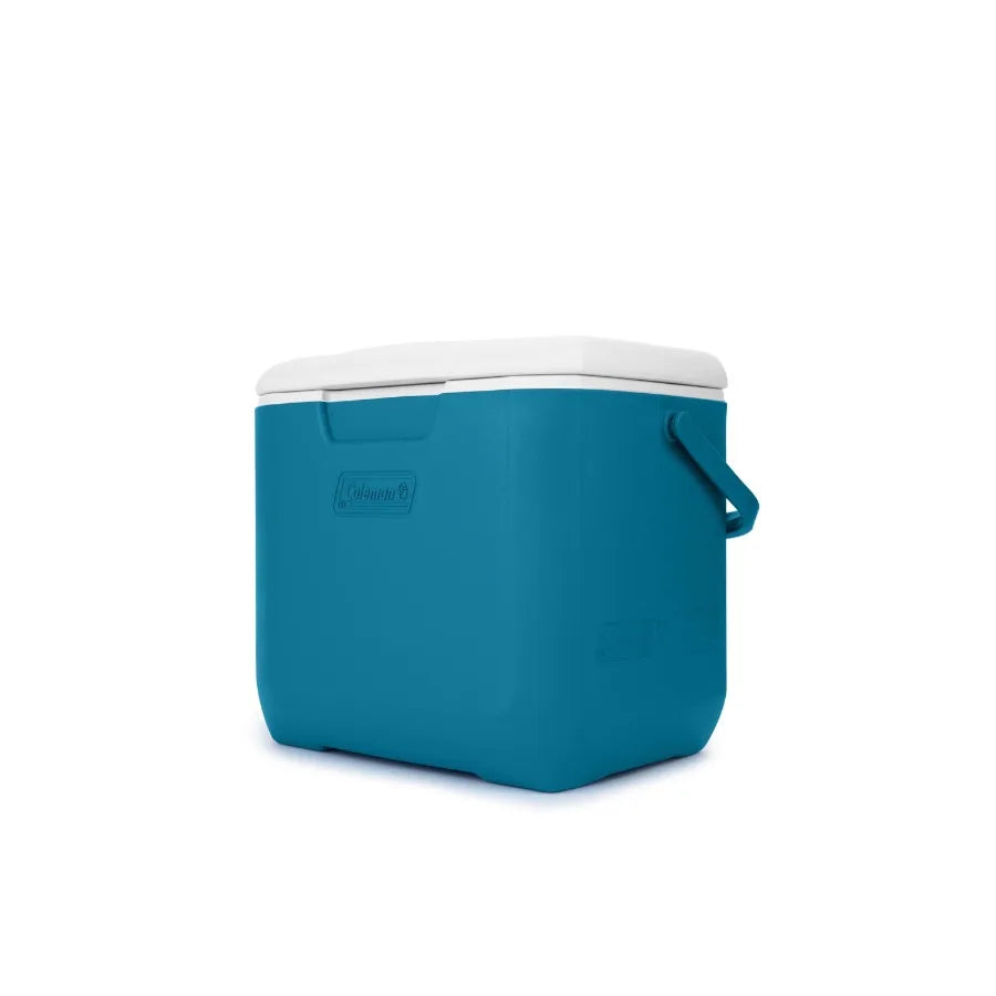 Portable Hard Cooler for Outdoor Use, Durable Rotomolded Plastic, Matte Black Finish, 30-Quart Capacity With Extended Ice Retention