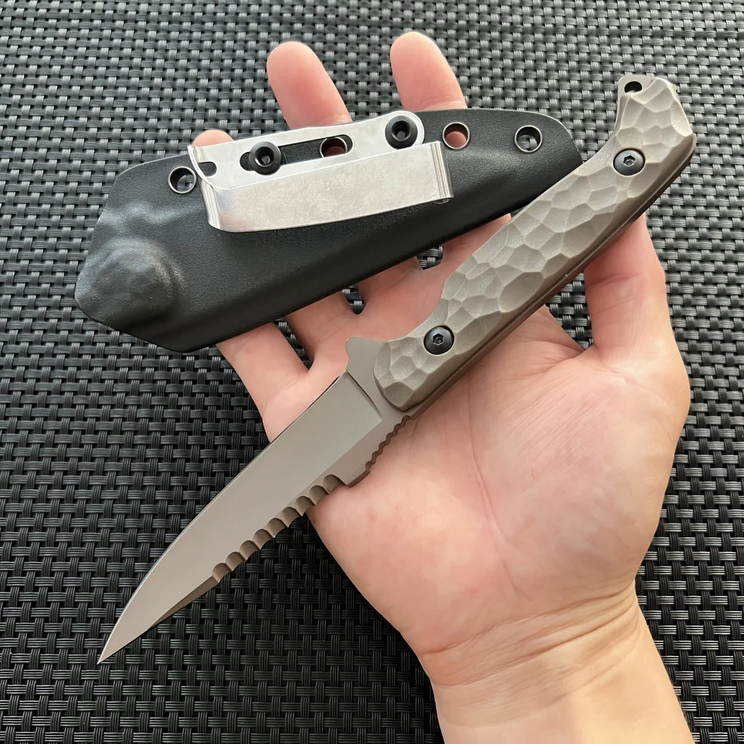 Premium Quality Fixed Blade Knife, Outdoor Fishing, Portable Mountain Climbing EDC Backpacking Essential Equipment Tool