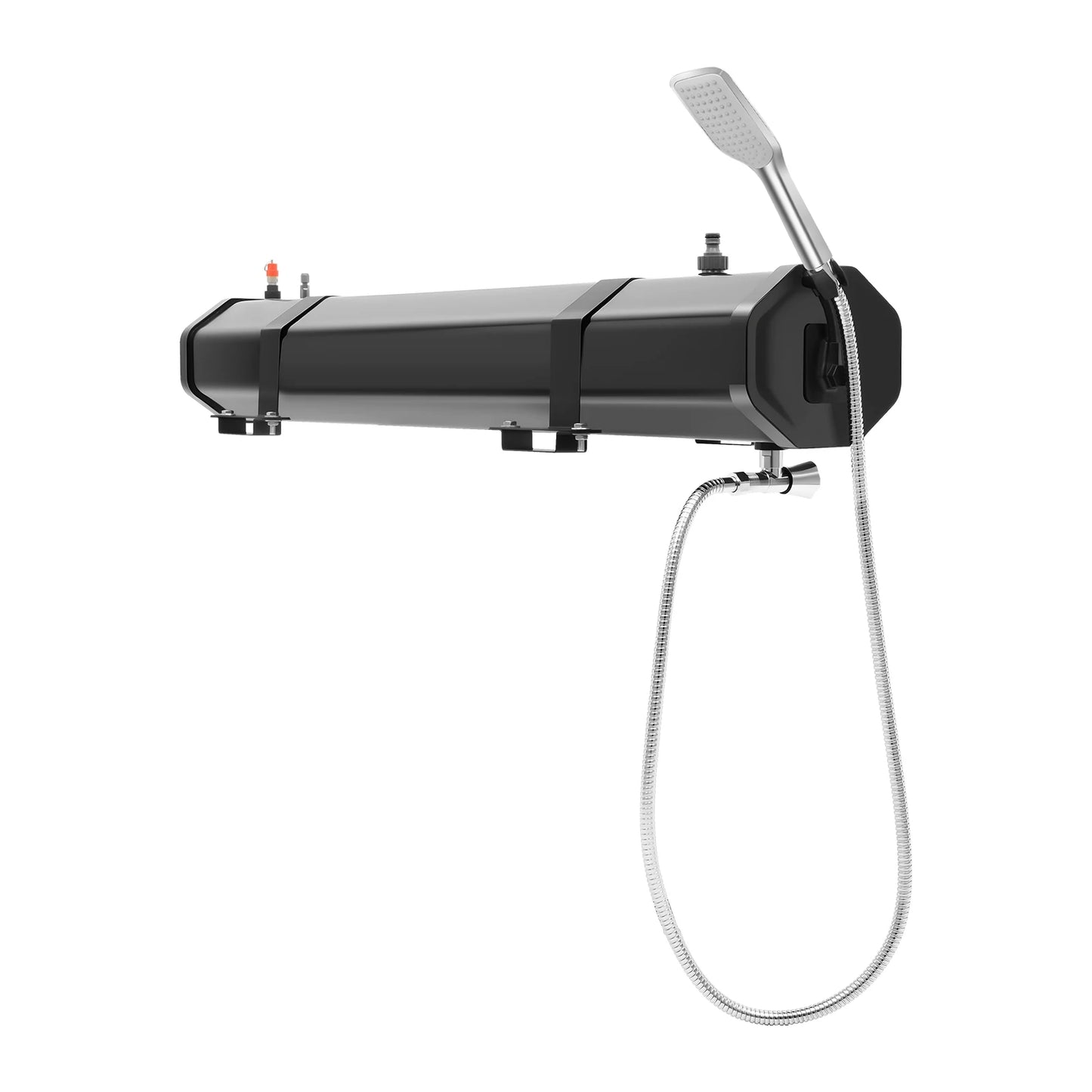 30L Portable Water Tank for Camping, Roof Rack Mount Road Shower, Outdoor Activities Water Supply for Freshwater Washing