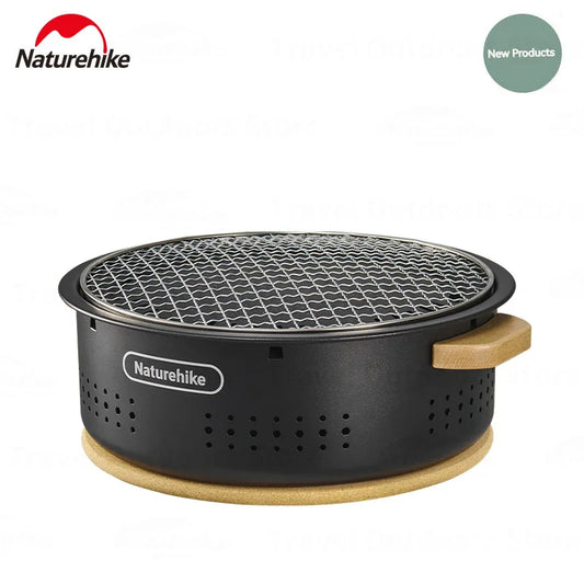 Outdoor Tabletop Barbecue Stove High Temperature Resistant Charcoal Pot Split Storage Camping Gear Picnic BBQ Stove
