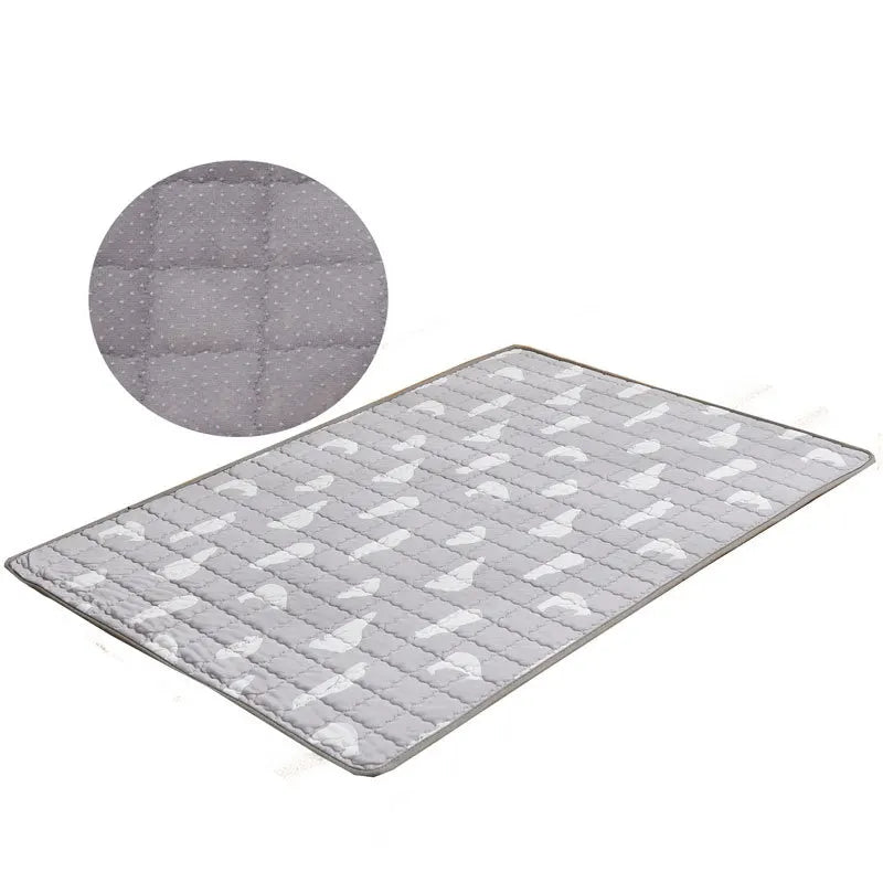 Pet Cooling Mat Dog Cat Sleeping Pad Cool Ice Silk Moisture-proof Mattress Cushion Summer Small Animal Cold Bed 5 sizes