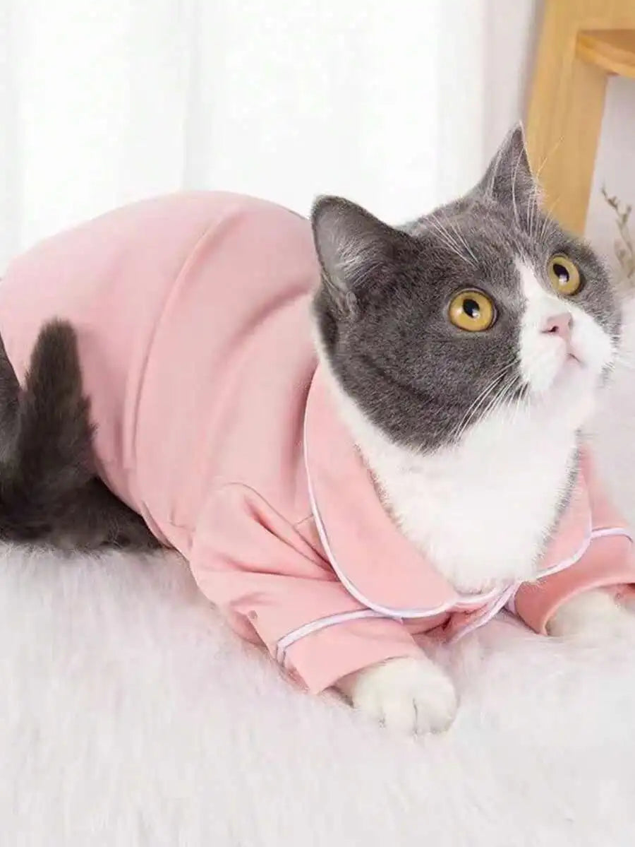 Cute Pet Clothes, Dog & Cat Pajamas'