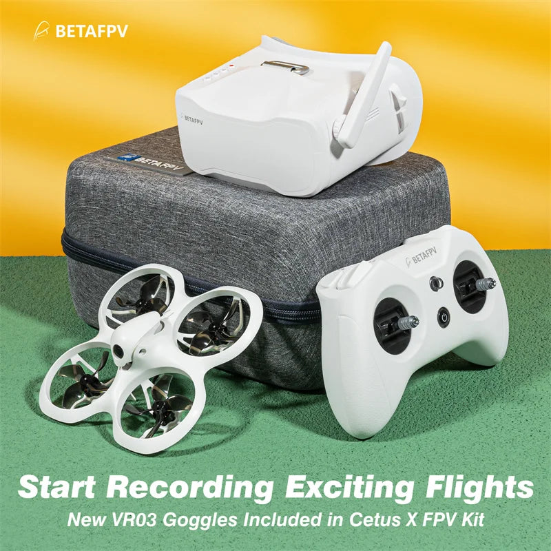 Cetus X FPV Kit Brushless FPV Quadcopter ELRS 2.4G / Frsky FC Indoor Racing Airplane
