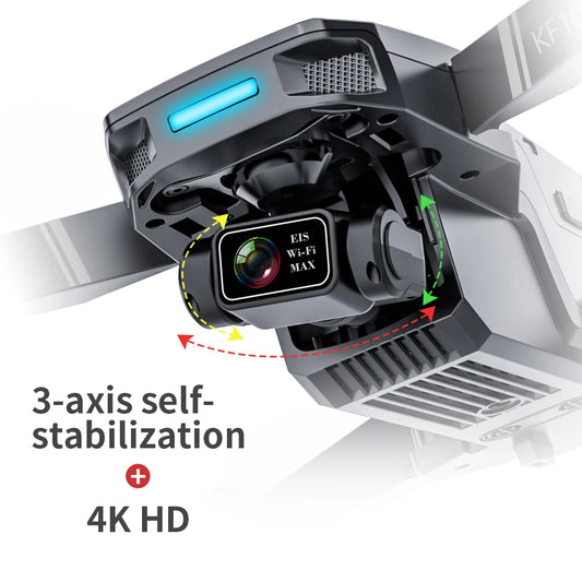 KF101 Max-S GPS Drone 4K Professional HD Camera FPV Dron 3-Axis Gimbal Foldable Obstacle Avoidance RC Quadcopter