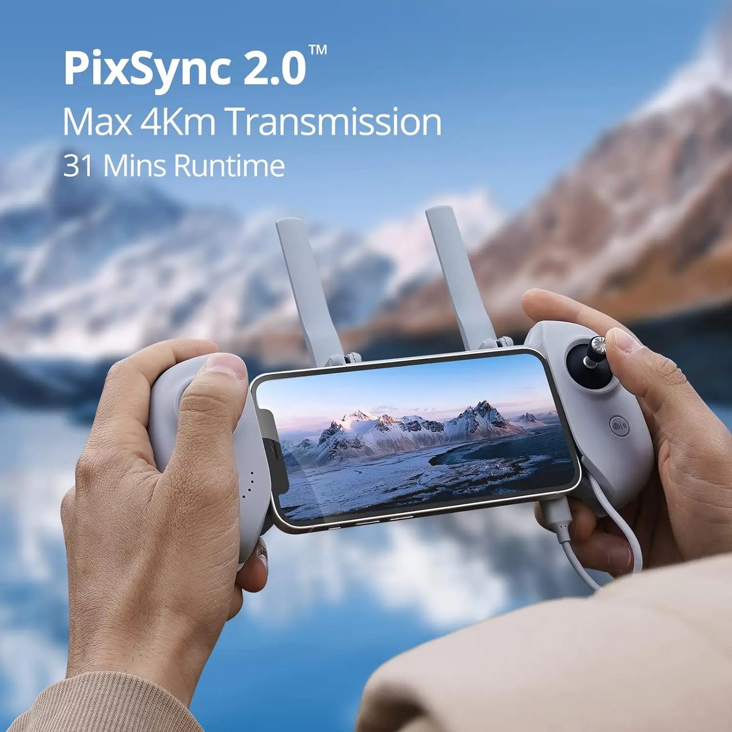 C0 Single Axis Gimbal 4K GPS Drones Professional Under 249g Max 4-KM for Adults and Beginners ATOM SE