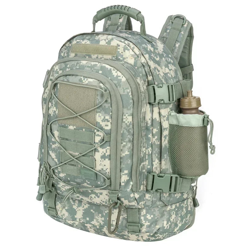 60L Military Tactical Backpack Army Molle Assault Rucksack Outdoor Travel Hiking Rucksacks Camping Hunting Mochila Hombre