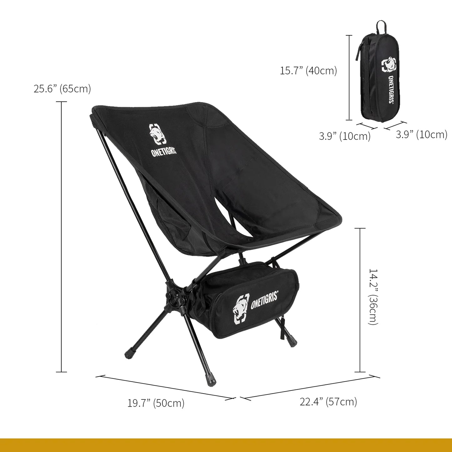 Ultralight Camping Chairs 150KG Capacity Portable Beach Folding Chairs for Outdoor Fishing, Travel, Trekking, BBQ Parties, Gardening Indoor Use