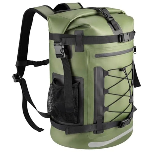 Waterproof Backpack, 40L Heavy Duty Dry Bag Backpack, Roll-Top Hiking Travel Backpack, Heavy-Duty Floating Waterproof Bag