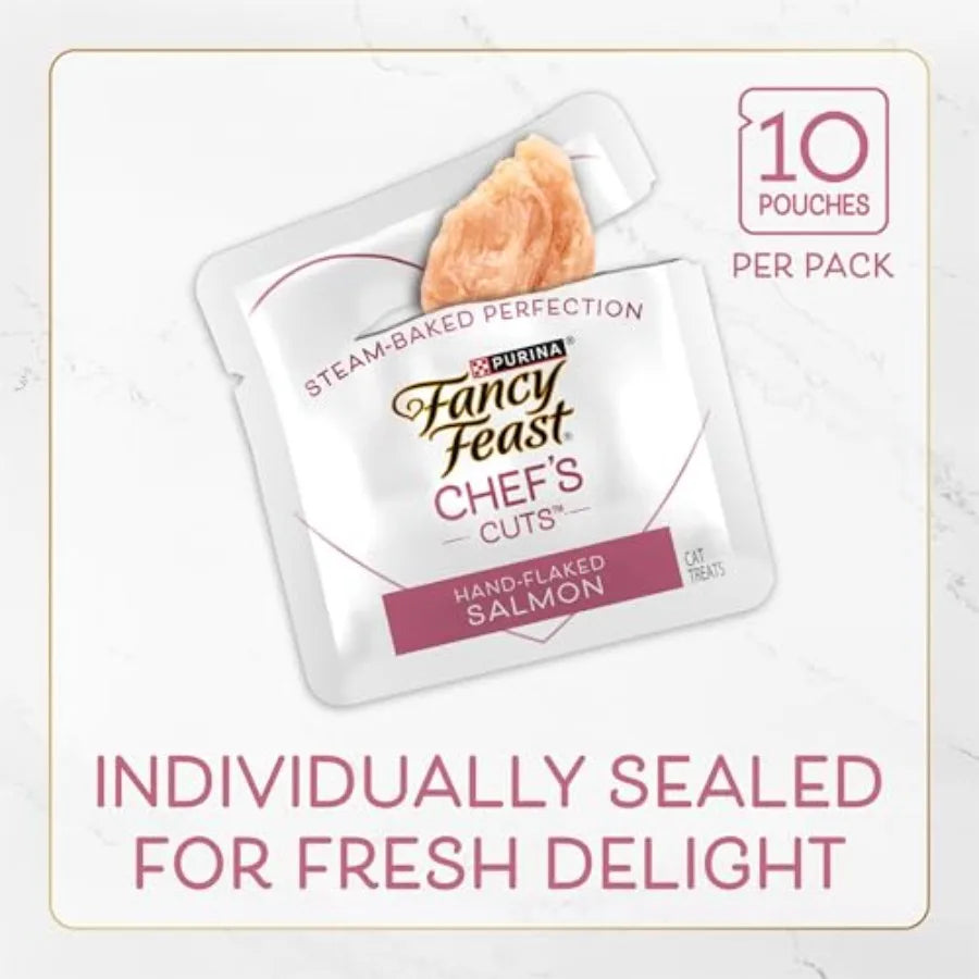 Natural Cat Treats Variety Pack, Purely Natural - Pack of 5, 10 ct. Pouches