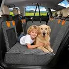 Back Seat Extender for Dogs Hard Bottom Dog Car Seat Cover Waterproof Back Seat Hammock Pet Rear Seat Protector Dog Travel Bed