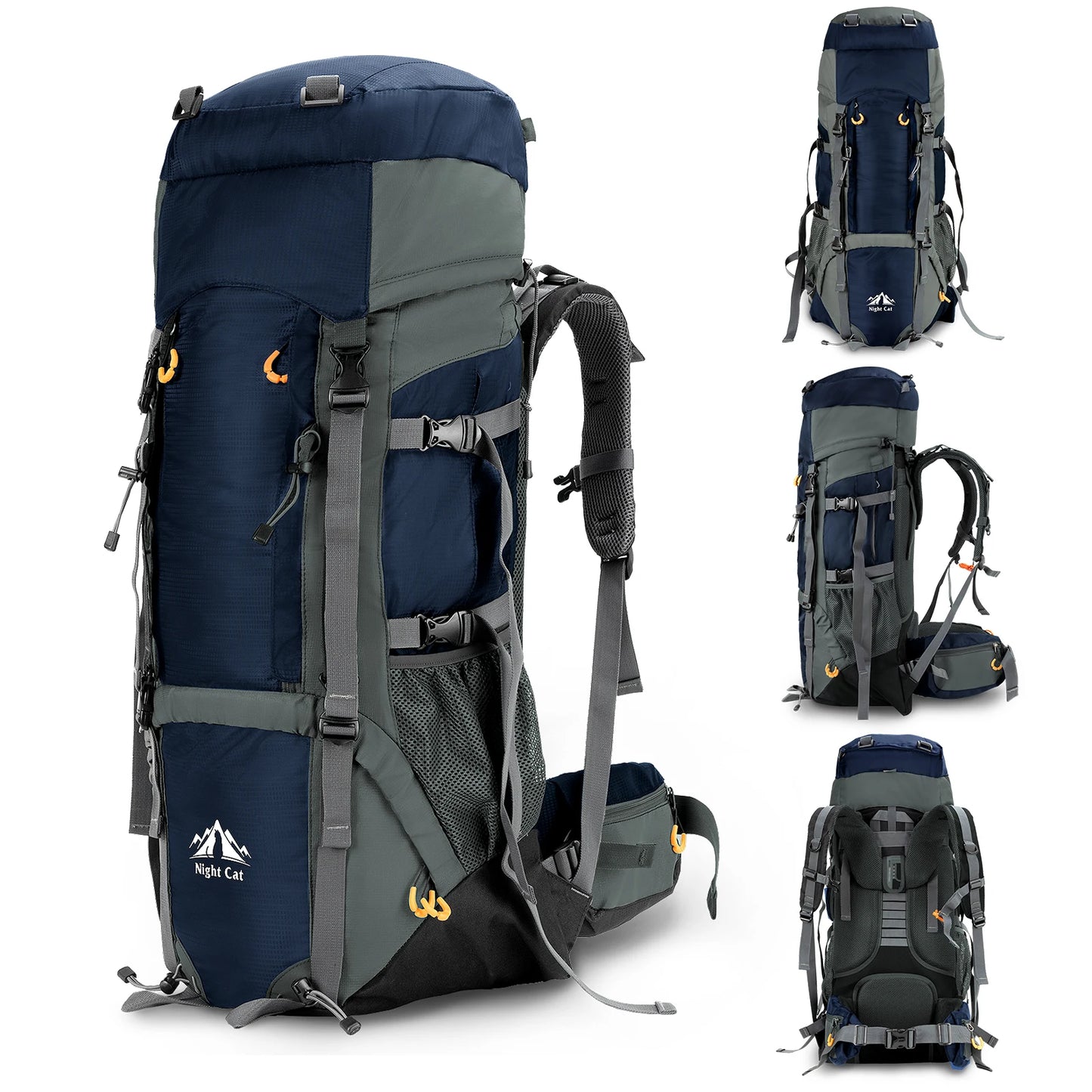 Camping Backpacks 90L with Internal Frame Hiking Backpack for Men Women Waterproof Lightweight Breathable Outdoor
