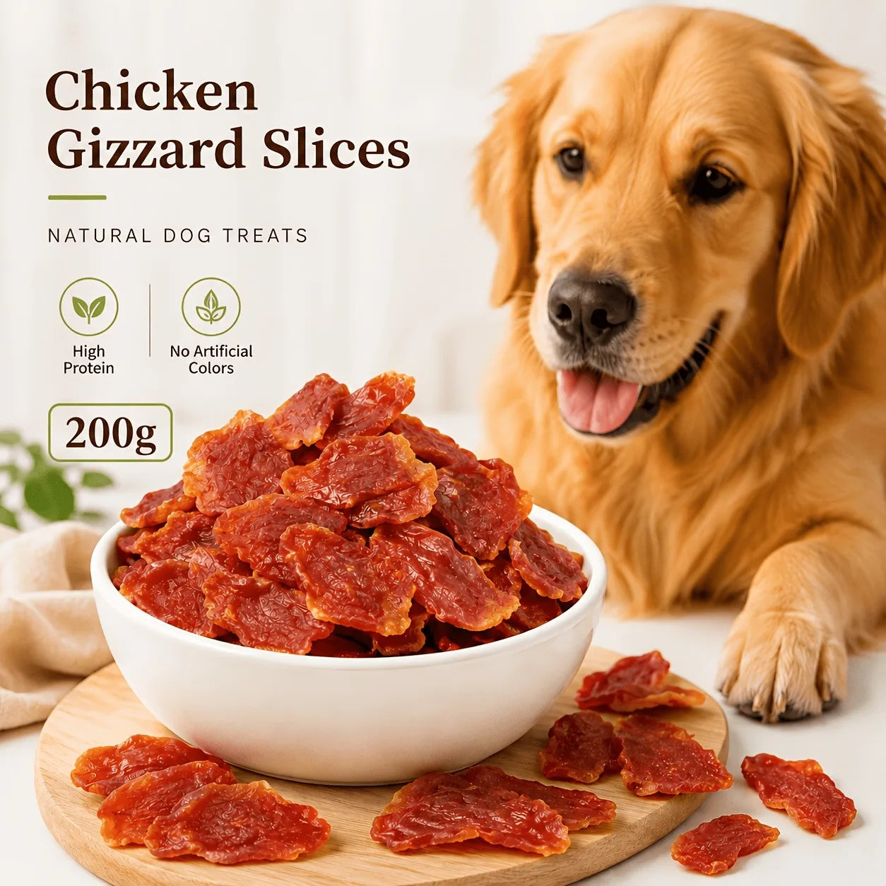 Dog Chicken Dumbbells, Small Dogs, Medium Pets, And Large Breeds Chicken Dog Snacks, Natural Dog Snacks, Rice Dog Snacks, Healthy, High Protein, Long-lasting, Dog Training Reward Snacks