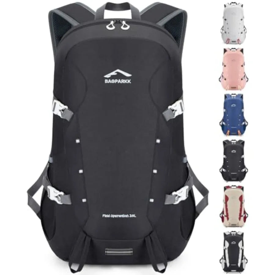 Hiking Backpack, Large 35L Travel Backpacks for Men Women, Water Resistant Ultra Lightweight Foldable Packable Camping Daypack