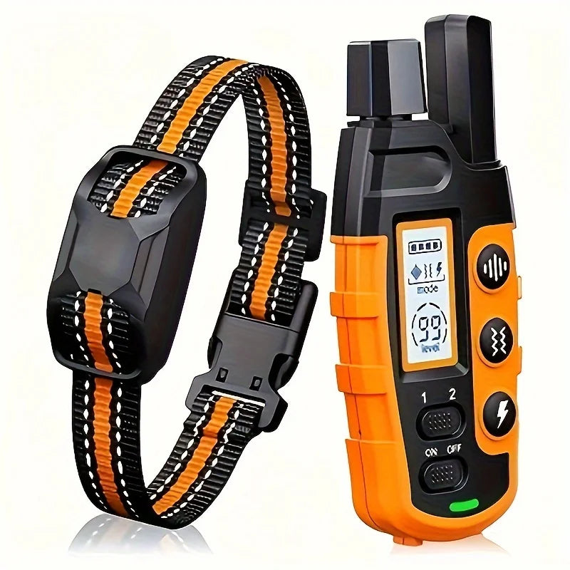 3300 Ft Electric Dog Training Collar Remote Control Waterproof Pet Behavior For 5-120 lbs Puppy With Vibration Shock Beep