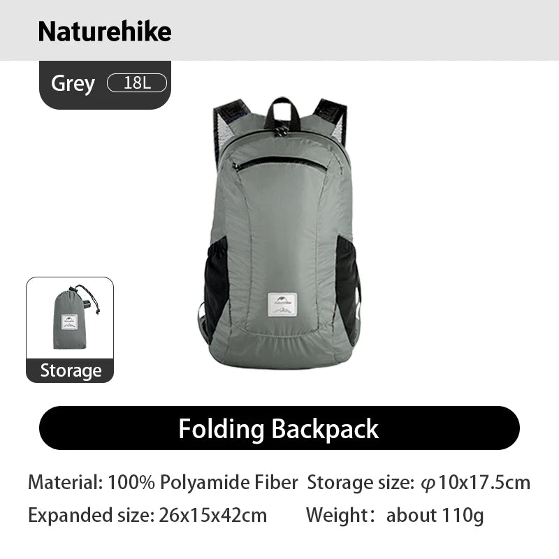 Outdoor Backpack Lightweight 18L for Travel Trekking Running Mountaineering Backpack Durable Hiking Daypack
