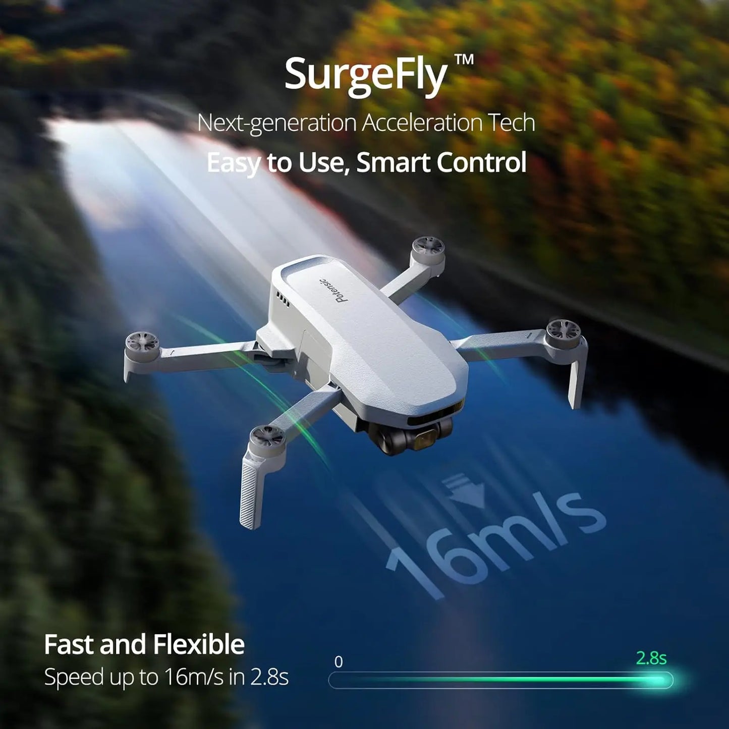 Drones Under 249g GPS Auto Return Single Axis Gimbal EIS Professional Drone Max 4-KM Waypoint Flight Follow Me-ATOM SE