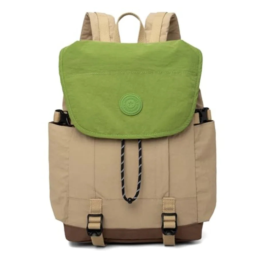 Outdoor Backpack Lightweight Waterproof Leisure Day Bag Multi-Functional Travel Bag Pulling Rope Bag