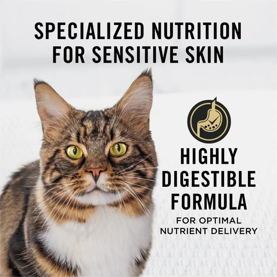 Cat Food Sensitive Skin and Stomach Lamb and Rice Dry Formula