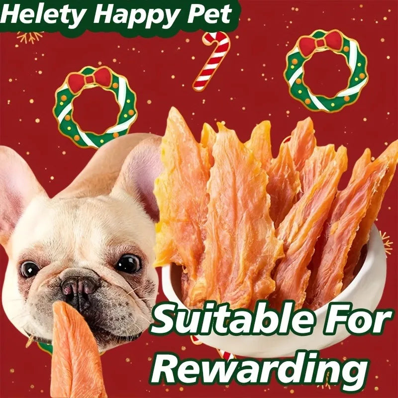 100G/200G/300G/600G Air-Jerky Chicken And Duck Breast Sticks for Dogs - Single Ingredient, Chicken And Duck Jerky Dog Chews - Grain Free, High Protein Snacks!