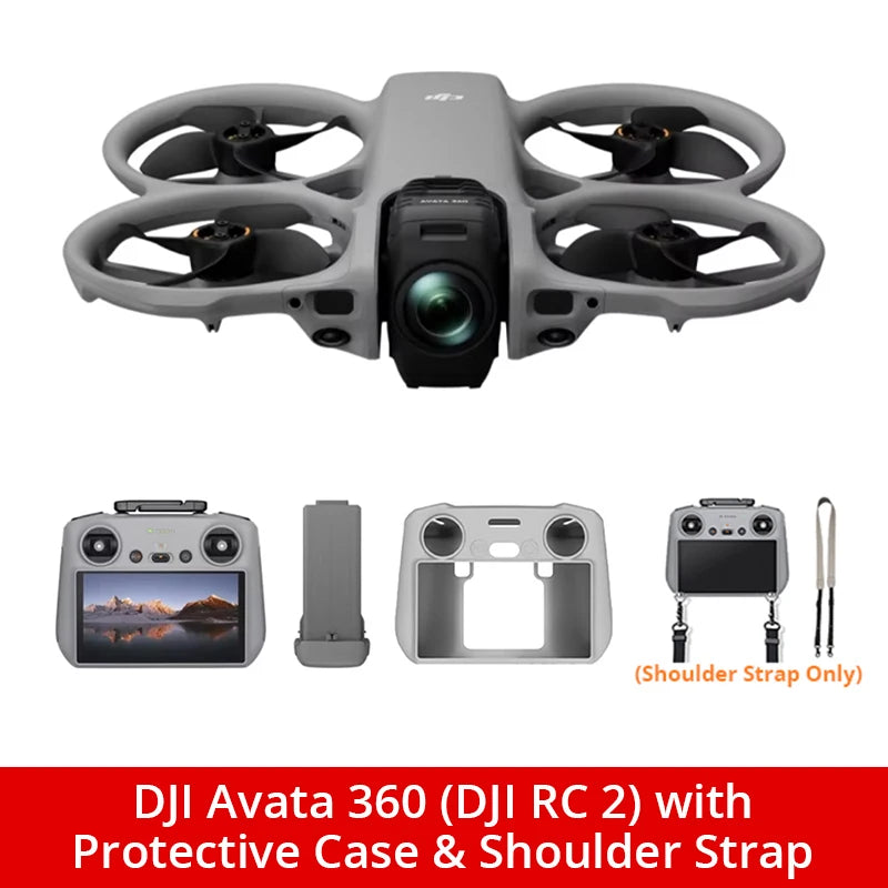 Avata 360 360° Panoramic FPV Drone With Camera & Optional Accessories Drones 4K Professional 8K HDR Video 1-Inch Sensor All-Round Obstacle Avoidance