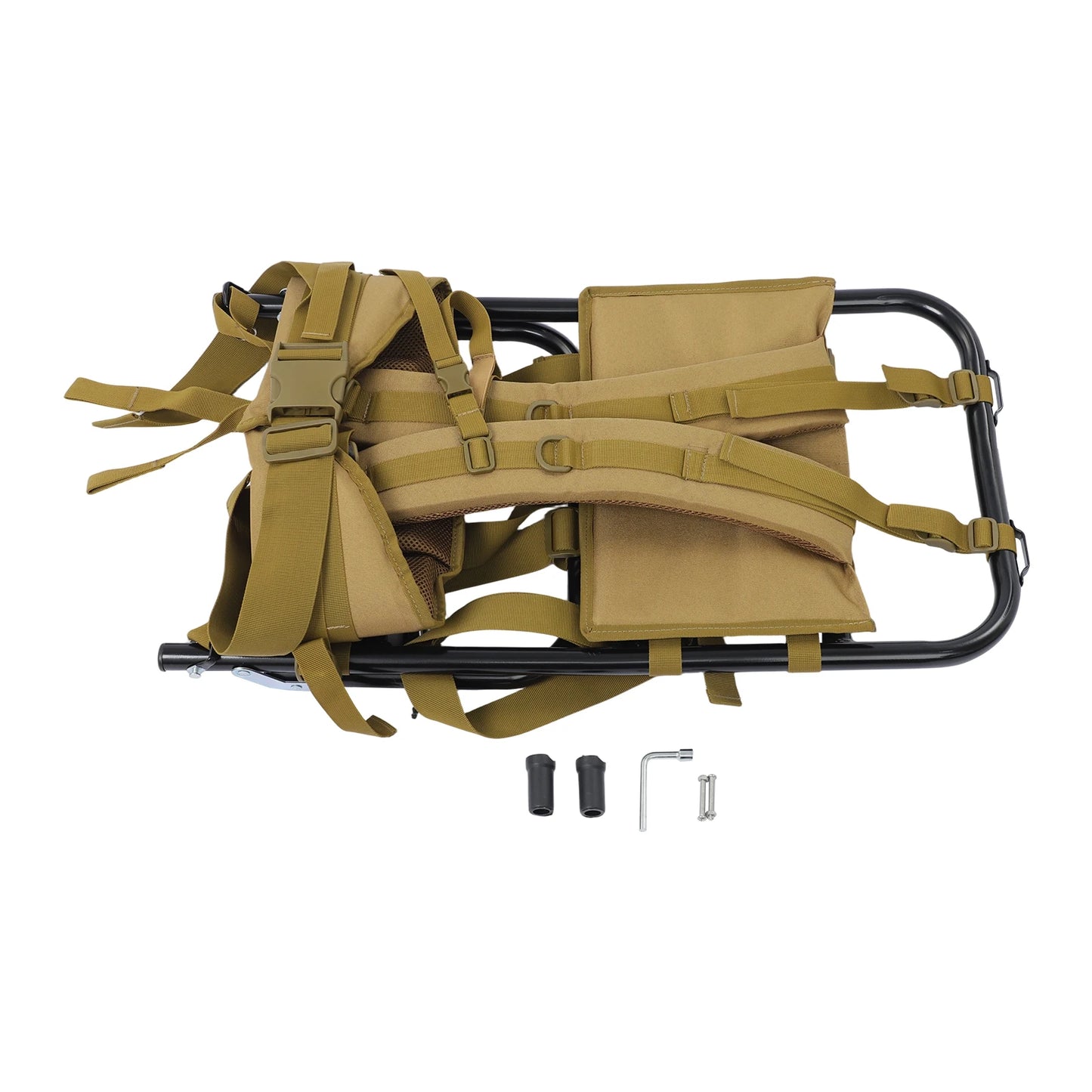 Backpack Frame Excellent Load Capacity Hiking/Hunting Backpack Frame Ergonomic Outdoor Load-bearing Frame for Hiking and Camping To Store and Secure Luggage and Backpacks