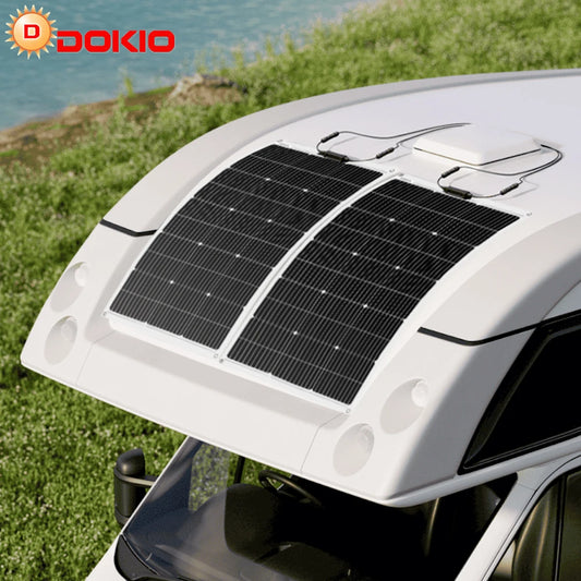 100W-400W Flexible & Durable Solar Panel, 12V/18V Waterproof Portable Charger for RV Camping Boat Van