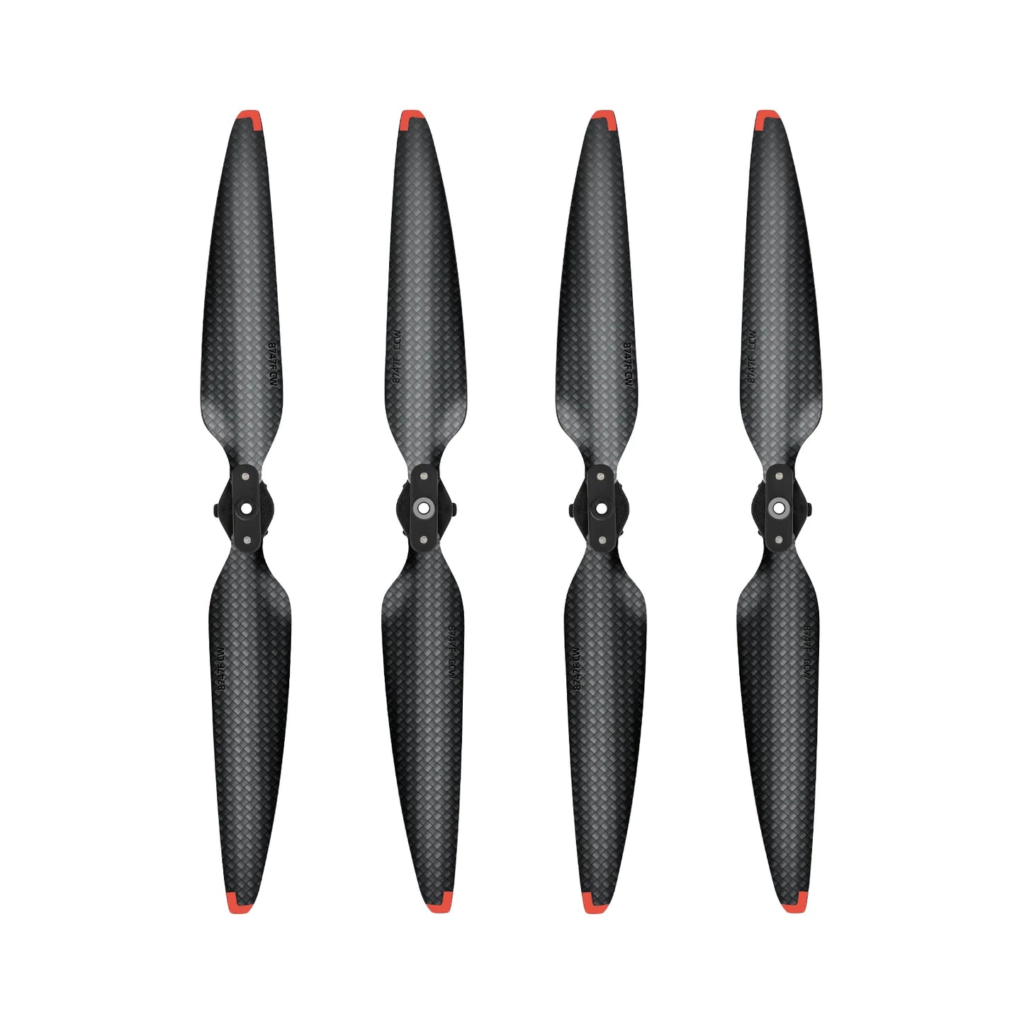 2 Pairs Durable 8747F Low Noise Carbon Fiber Propeller Replacement Parts Fittings For DJI AIR 3 Winds Drone Accessories