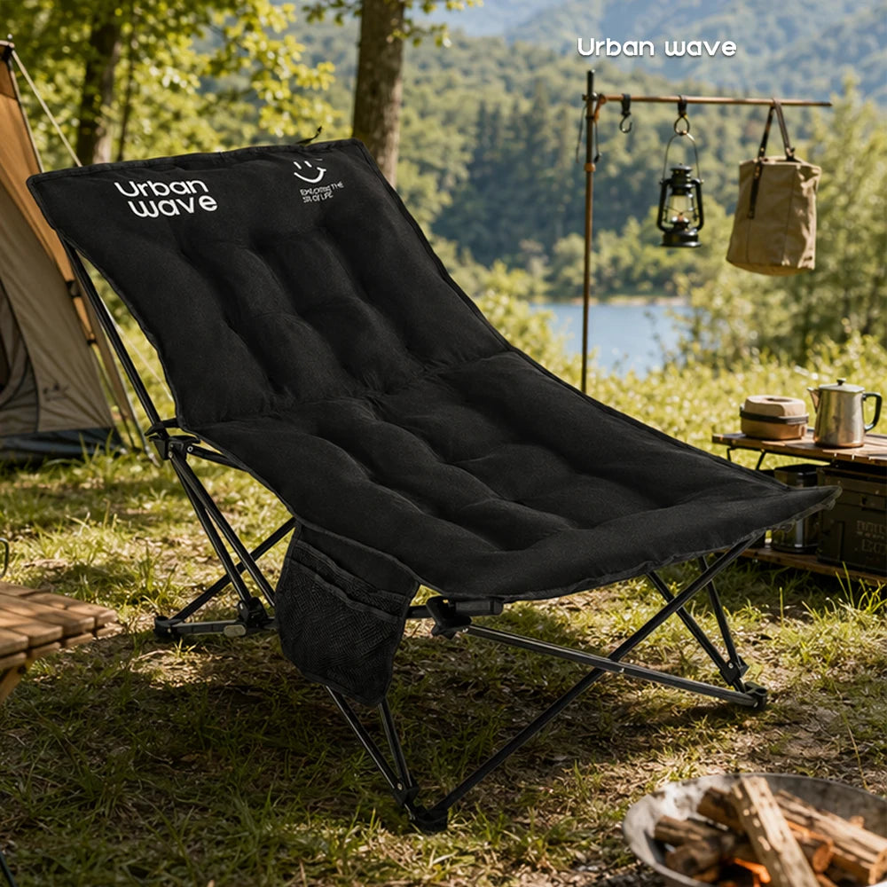 Outdoor Folding Bed, Camping Bed With Mattress, Portable Folding Bed, 330 Lb Capacity, Carry Bag, Suitable for Office Indoor Rest, Travel, Garden, Balcony, Courtyard.