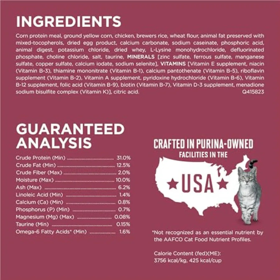 High Protein Dry Cat Food, +Plus Urinary Tract Health Formula - 16 lb. Bag