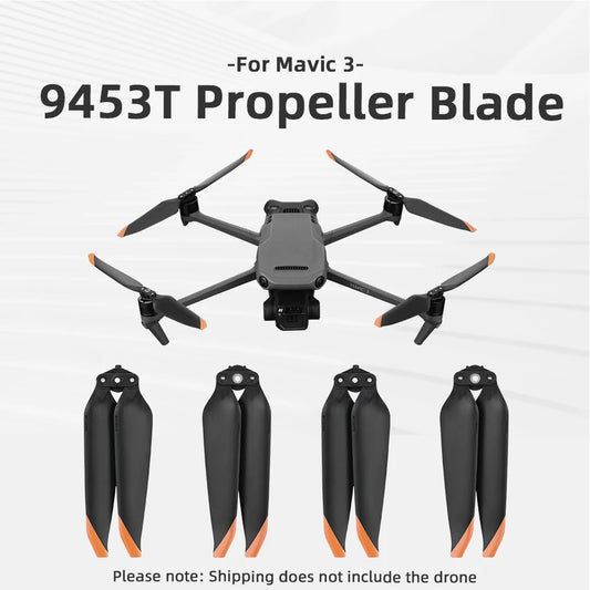 9453T Propeller Quick Release Foldable Props For DJI Mavic 3 Pro/Mavic 3/Mavic 3 Drone Props Quick Release Spare Parts TPU Blade