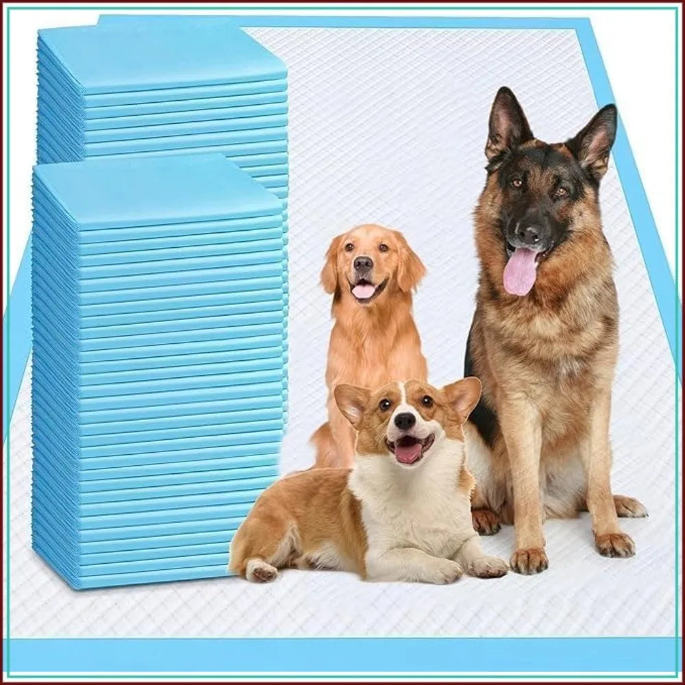 XXXXL Puppy Pee Pads 31" x 47" 40 Count, Leak-Proof & Super Absorbent Dog Pee Pads, Thicken Disposable Potty Pads for Dogs, Cats, Rabbits