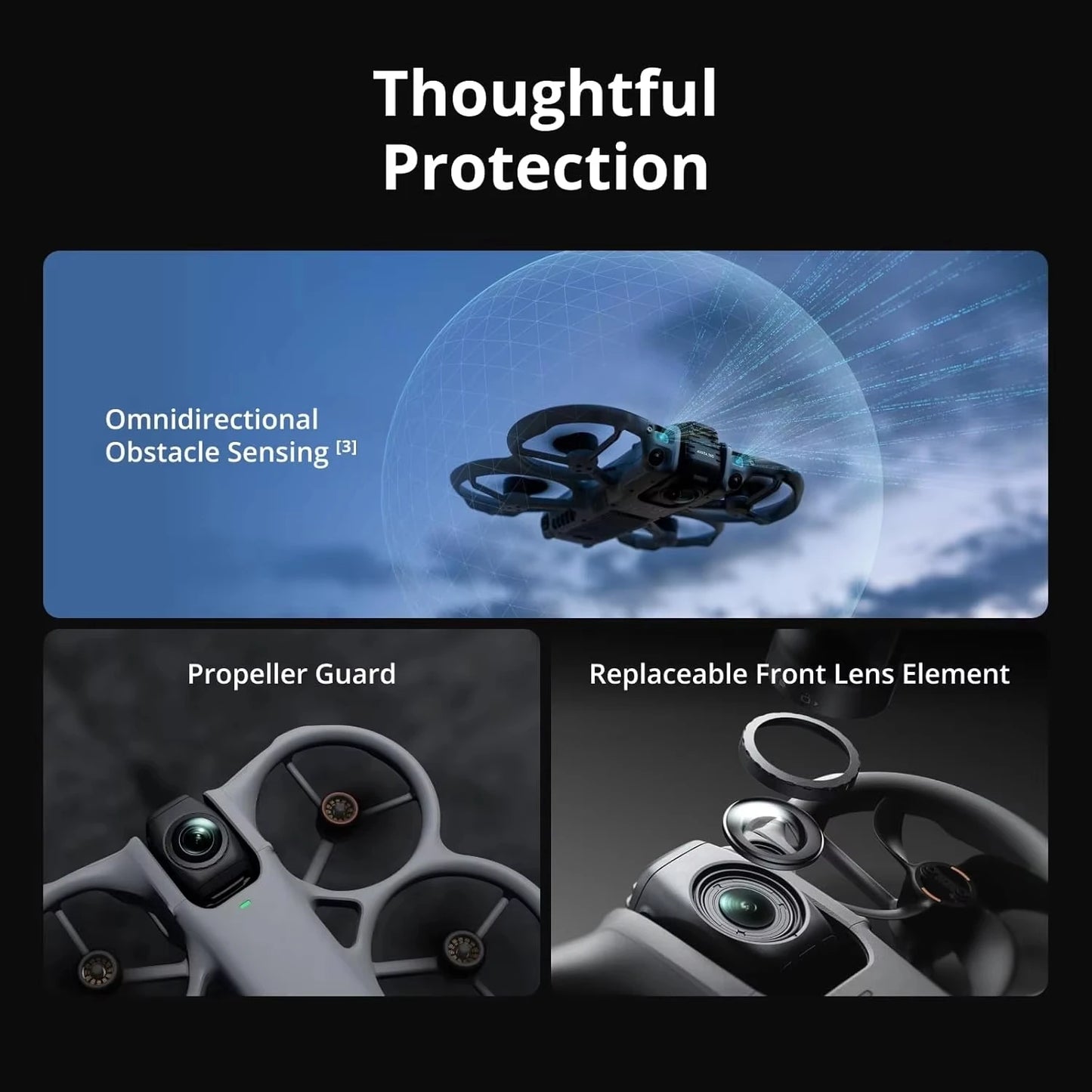 Avata 360 360° Panoramic FPV Drone With Camera & Optional Accessories Drones 4K Professional 8K HDR Video 1-Inch Sensor All-Round Obstacle Avoidance