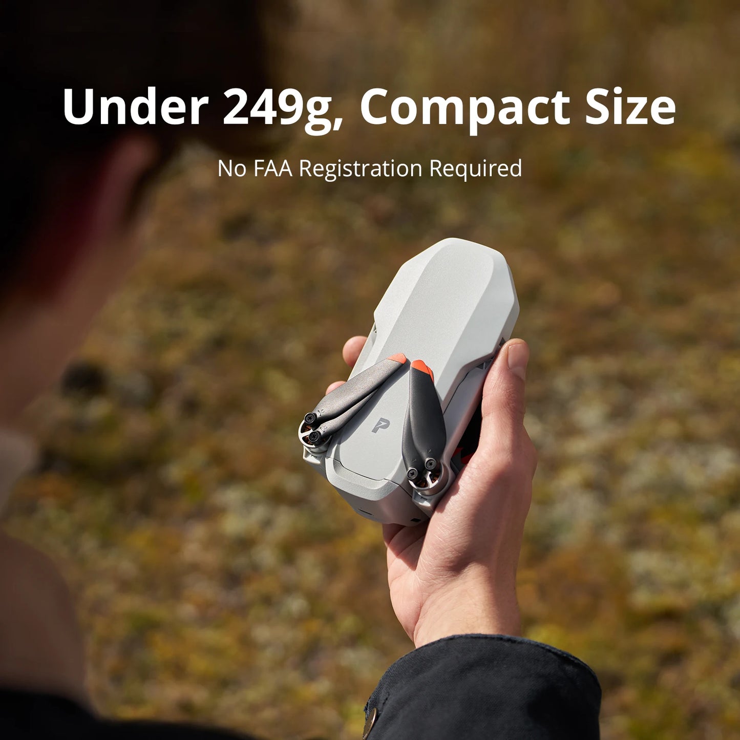 ATOM 2 Camera Drone, 4K HDR Video, 8K Photo, 3-Axis Gimbal, Under 249g, Vertical Shooting,10-KM, AI Night Shot, AI Track