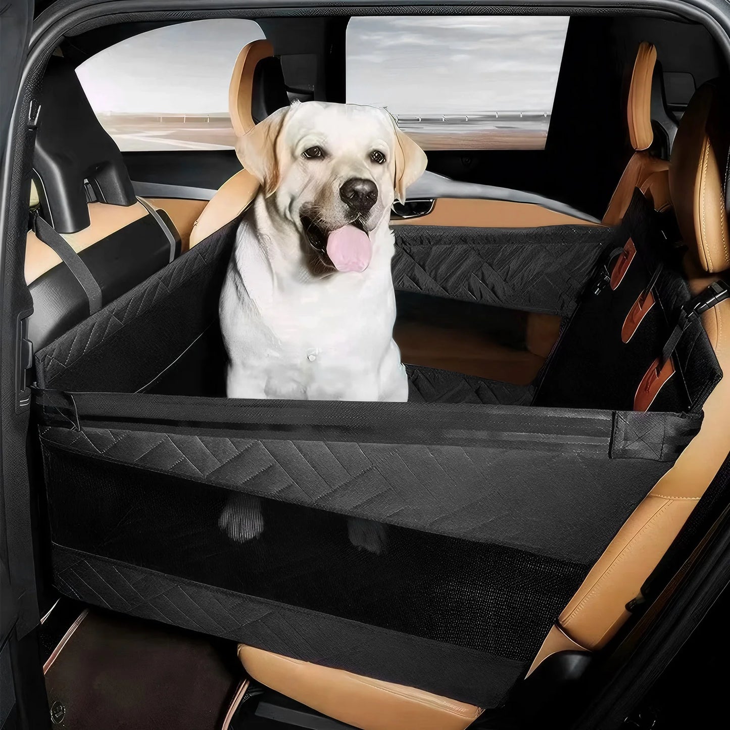 Back Seat Cover Non-Slip Dog Seat Cover Car Pet Seat Pad for Dogs Pet Car Seat Protector
