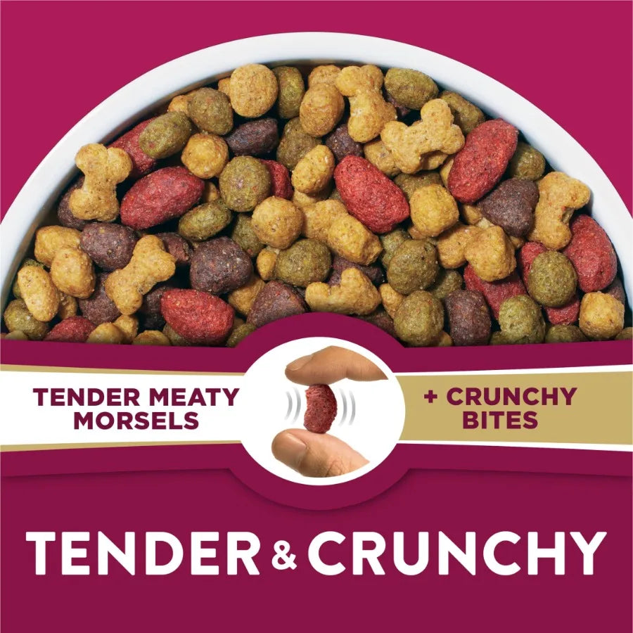 Tender and Crunchy with Real Lamb and Turkey Flavor Adult Dry Dog Food, 30 lb Bag