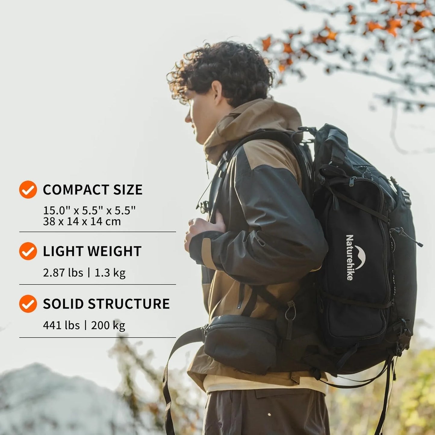 Ultralight Folding Camping Chair Aluminum Alloy Fishing Chair 200kg Load Portable Compact Backpacking Hiking Chair